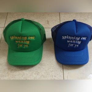 Harry styles spinning out waiting for ya trucker hat